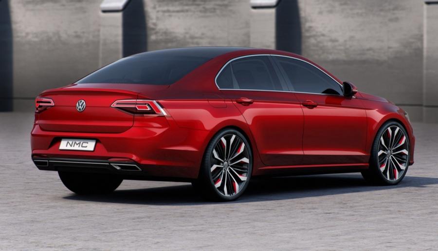  Volkswagen New Midsize Coupe Concept 2014 года  (фото 7 из 12)